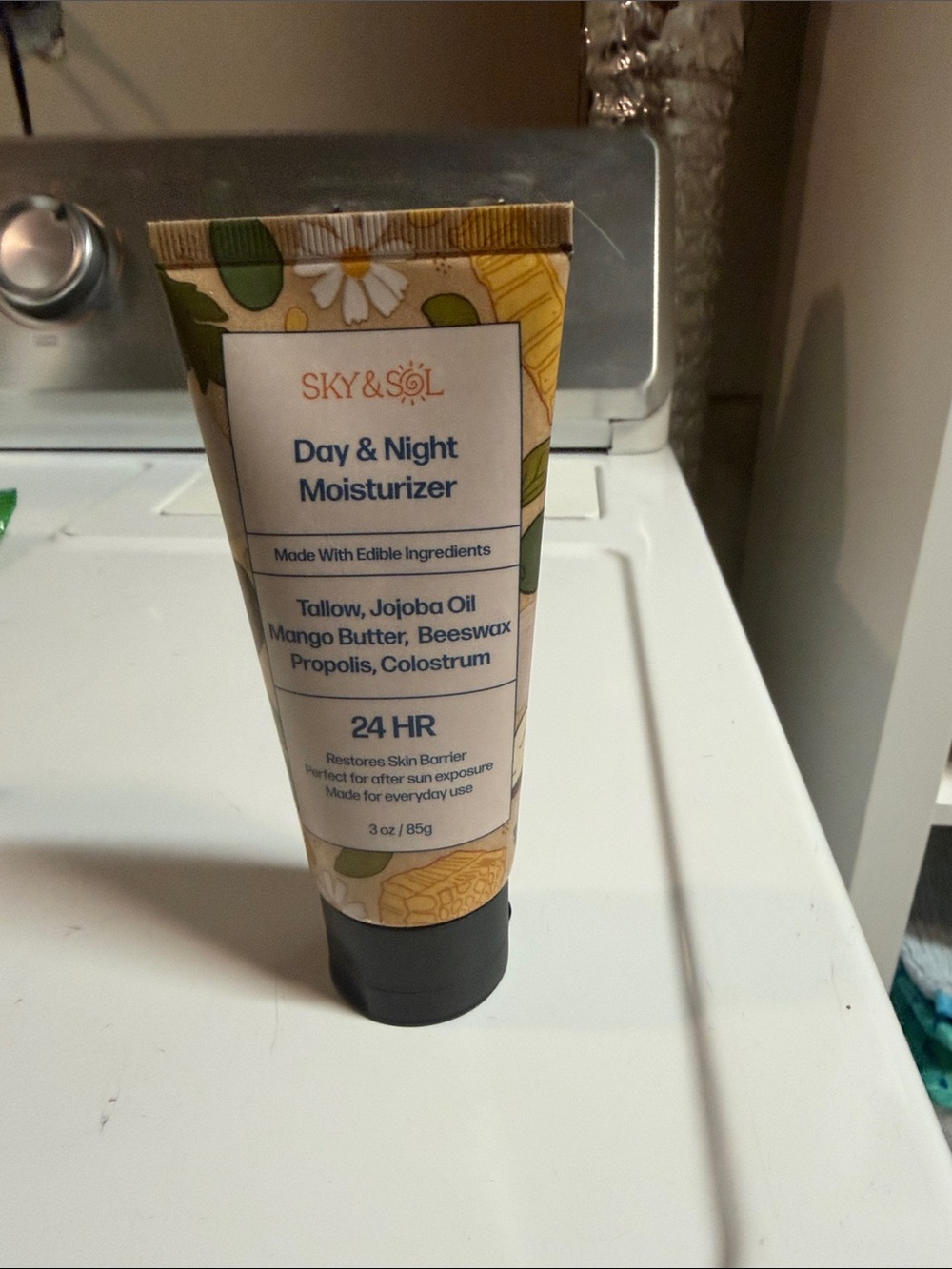 Day & Night Moisturizer — Cream & Yellow